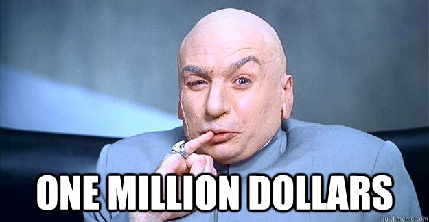 Dr Evil One Million Dollars